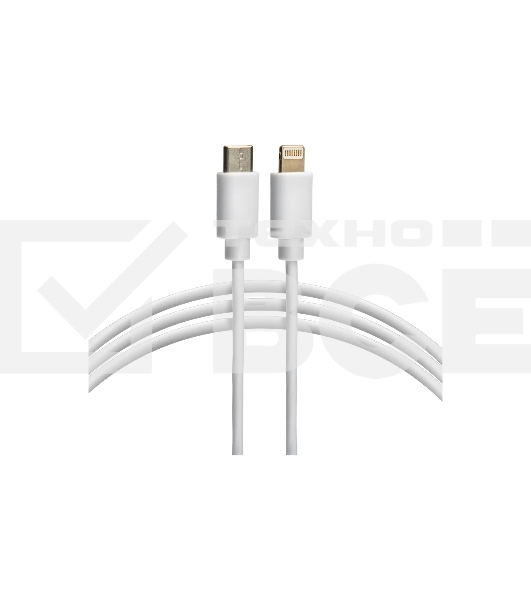 Сетевое зарядное устройство Rexant USB-C, 20Вт в комплекте с кабелем USB-C – Lightning