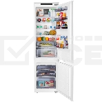 Встраиваемый холодильник Maunfeld MBF193NFFWGR Inverter белый двухкамерный 225/57 л морозилка снизу, NoFrost, фото11