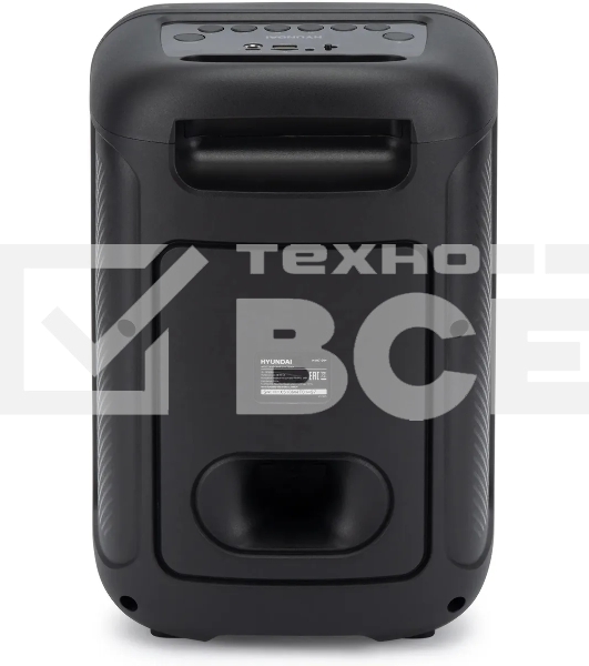 Минисистема Hyundai H-MC1204 черный 10Вт FM USB BT micro SD