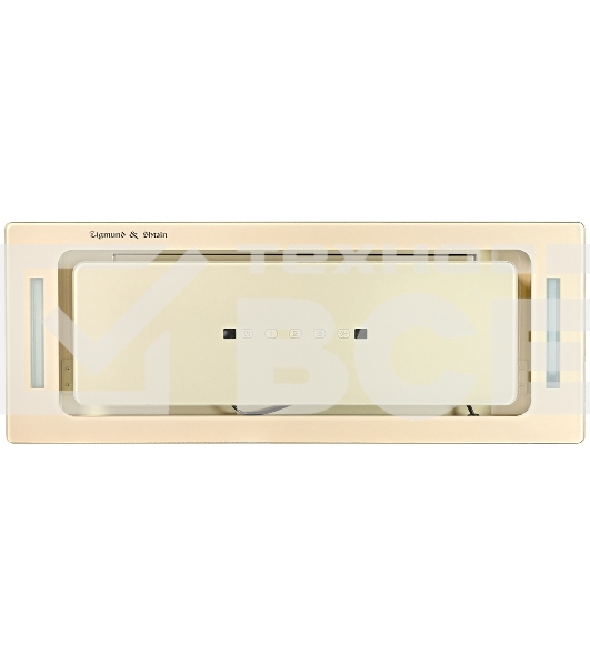 Вытяжка встраиваемая Zigmund & Shtain K 014.7 X бежевый, 72 см, 1100 куб. м/ч, 62 дБ