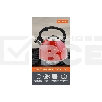 Чайник для плиты из нерж стали со свистком MALLONY 