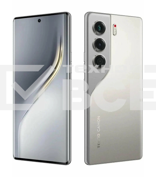 Смартфон Tecno Camon 40 Pro 5G, CM7, 12/256Gb, титановый