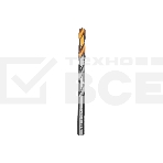 Сверло спиральное по металлу Denzel 8 x 117мм, Р6М5, Golden Tip, фото 1