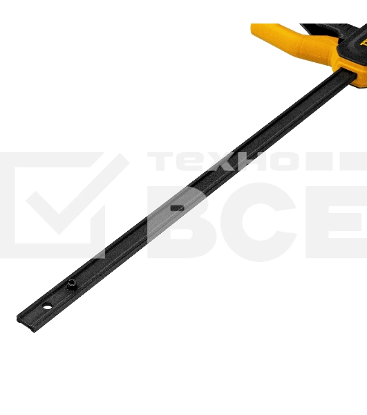 Струбцина Denzel F-образная, быстрозажимная, 300 х 80 мм, усиленный нейлоновый корпус