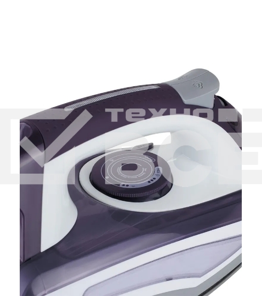 Утюг BBK ISE-2404 фиолетовый, 2400 Вт, 40 г/мин, 140 г/мин, 440 мл