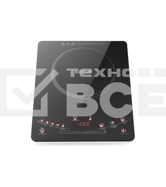 Плита настольная электрическая Kitfort КТ-106 черный