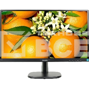 Монитор 23.8' Philips 243V7QDAB/00 IPS 1920x1080, 75 Гц, 4 мс, 16:9, 250 кд/м2, 1xHDMI, 1xDVI, 1xVGA, 1x3.5 мм, черный