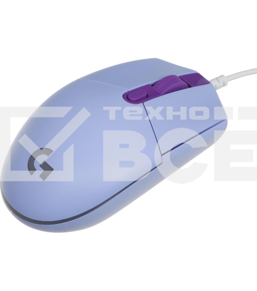 Мышь проводная Logitech G102 LIGHTSYNC фиолетовый, 8000 dpi, USB, кнопки - 6