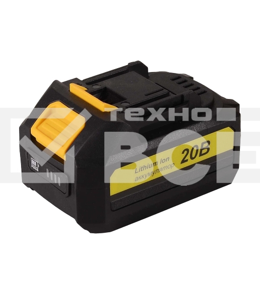 Снегоуборщик аккумуляторный Huter SGC 20-Li желтый