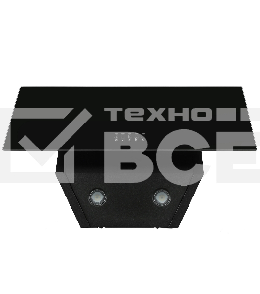 Вытяжка каминная MBS Alpinia 160 Glass Black черный стекло управление: кнопочное (1 мотор)