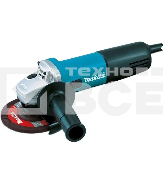 Углошлифовальная машина Makita 9558HNRX1 840Вт 11000об/мин рез.шпин.:M14 d=125мм