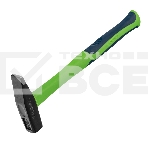 Молоток слесарный Сибртех 200 г, фибергласовая обрезиненная рукоятка, фото 1