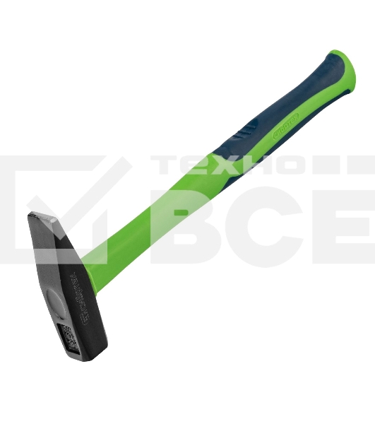 Молоток слесарный Сибртех 200 г, фибергласовая обрезиненная рукоятка