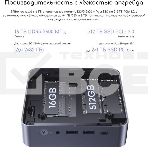 Неттоп Acer Gadget E10 ERBox Ryzen 7 8745HS (3.8) 16Gb SSD512Gb UHDG Windows 11 Pro 2xGbitEth WiFi BT 120W черный (1747236), фото4