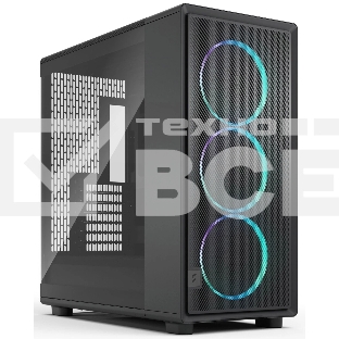 Корпус Fractal Design Epoch XL Black TG RGB Light Tint, Full-Tower, чёрный, 3 x 140 мм