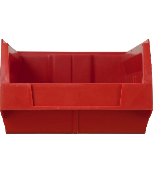 Ящик сплошной ТАРА.РУ Milano 5003 красный 350х230х150мм PP 10038