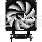 Кулер Aerocool / Formula Ice Burg EX ARPW 6P ARGB черный 120мм алюминий+медь 1600rpm 34db 4-pin 220W 155мм, фото5