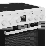 Плита электрическая Maunfeld MEC67CW08TD белый, конфорок 4 шт, духовка 59 л, 60 см x 85 см x 60 см, фото6