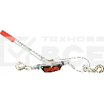 Лебедка ручная усиленная Fit 64646 2000 кг, 2.5 м, фото 1