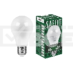Лампа светодиодная SAFFIT SBA6010 (55005) 10 вт Е27 белый, фото 1