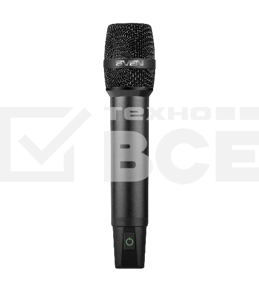 Набор беспроводных микрофонов SVEN MK-742, черный (2.4GHz, 180mAh)