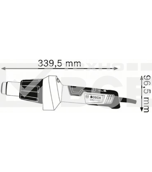 Фен технический BOSCH GHG 20-60 2000Вт 600С