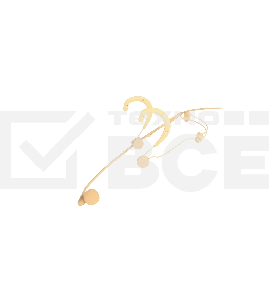 Микрофон SHURE WBH54T головной конденсаторный суперкардиоидный, разъем TA4F (для радиосистем), телесный