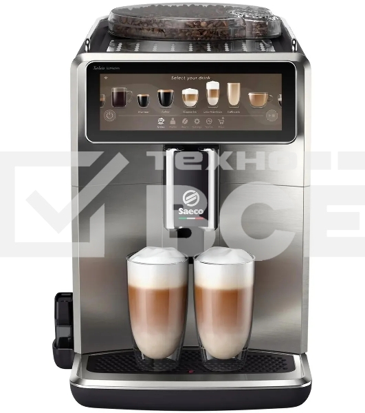 Кофемашина Saeco SM8885/00 1500Вт серебристый