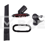 Пылесос Delta LUX DL-0846 черый/красный, 420/ 2400Вт, уборка сухая, пылесборник контейнер 2л, фото6