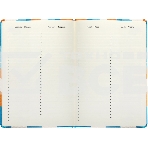 Ежедневник Deli COLORING CN148 A5 обложка картон 136 страниц, оранжевый, фото6