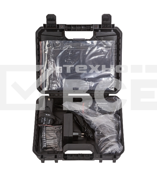 Дрель-шуруповерт аккумуляторная Pioneer CD-E1602BL-12C