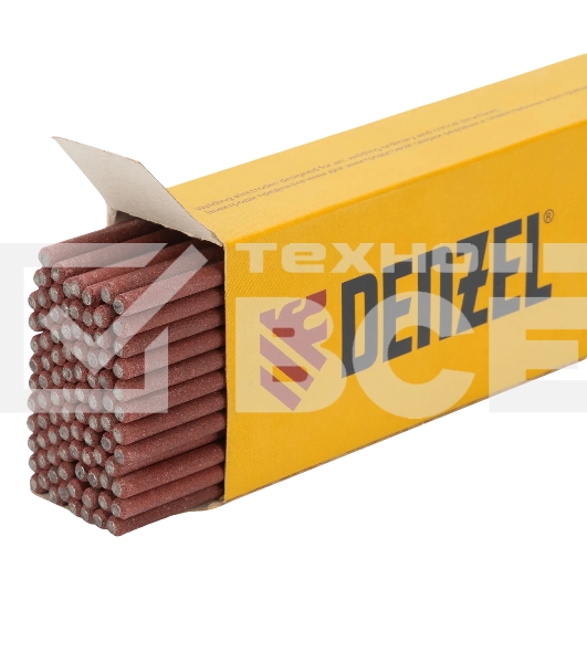 Электроды Denzel DER-46, диам. 3 мм, 2,5 кг., рутиловое покрытие