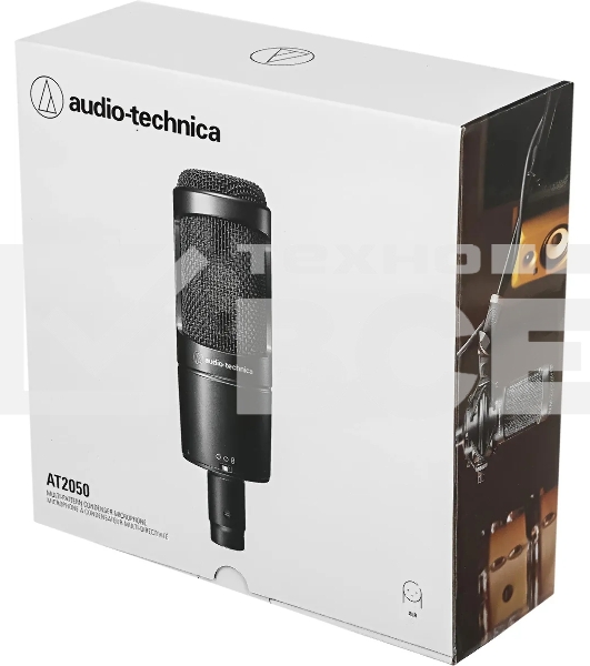 Микрофон проводной Audio-Technica AT2050 черный