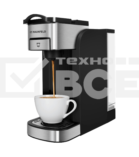 Кофеварка капсульного типа 2в1 Maunfeld MCCM-CM827BL