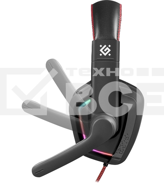 Гарнитура проводная игровая Defender Quake, черный