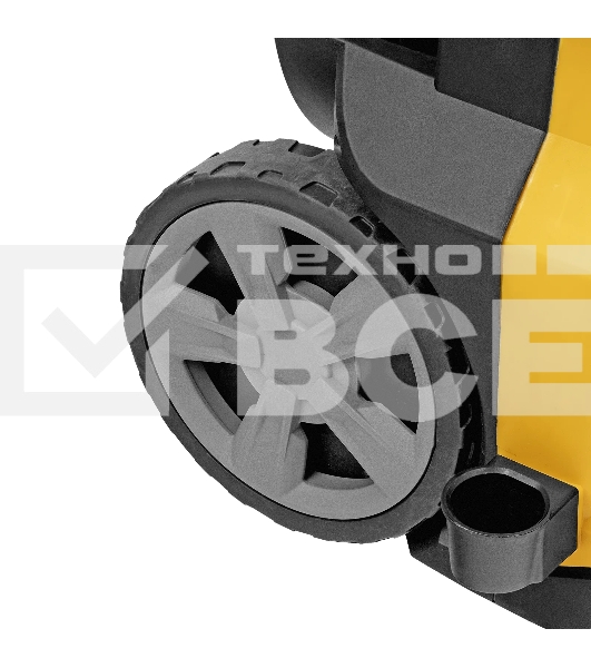 Моечная машина высокого давления Denzel R-230iD, 3300 Вт, 230 бар, 600 л/ч, асинх. двиг., бараб.