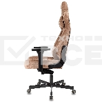 Кресло игровое Knight Hunter светло-коричневый Alfa 731 крестов. металл, фото2