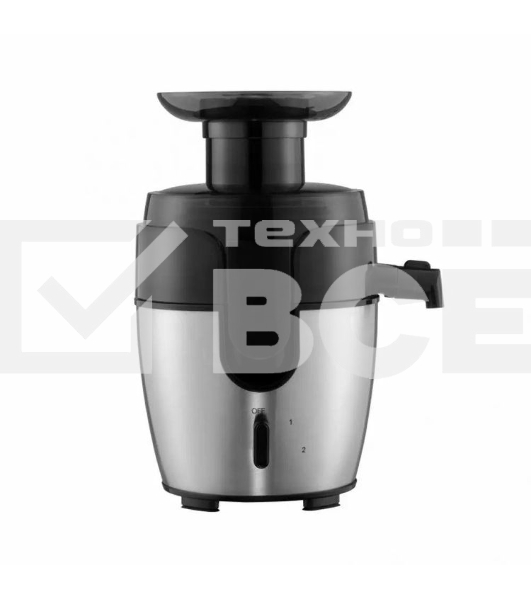 Соковыжималка Zelmer ZJE4800 чёрный/стальной, центробежная, 800 Вт, 400 мл, механическое