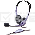 Гарнитура Genius HS-04S Single фиолетовый, проводная, фото 1