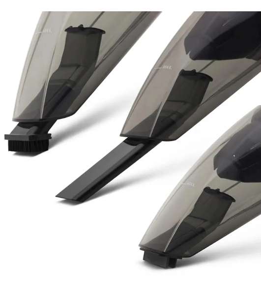 Пылесос ручной Kitfort КТ-537-2 черный/красный, 35/75 Вт, уборка сбор жидкости/сухая, пылесборник контейнер 0,4 л