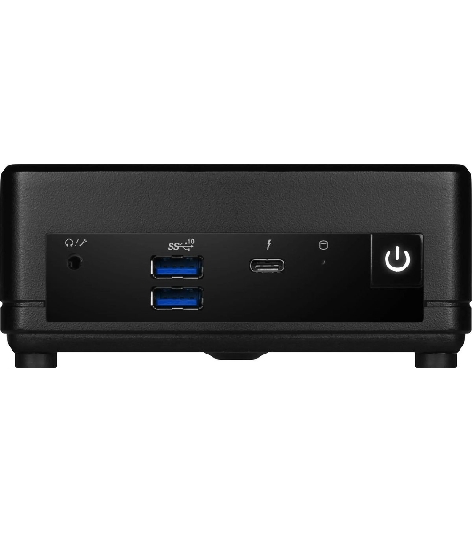 Неттоп MSI Cubi 5 1M-460BRU Core 7 150U (1.8) Graphics CR без ОС 2xGbitEth WiFi BT черный (936-B0A821-460)