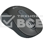 Мышь беспроводная Logitech Signature M650 графитовый, 4000 dpi, радиоканал, Bluetooth, USB, кнопки - 5, фото 1