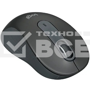 Мышь беспроводная Logitech Signature M650 графитовый, 4000 dpi, радиоканал, Bluetooth, USB, кнопки - 5