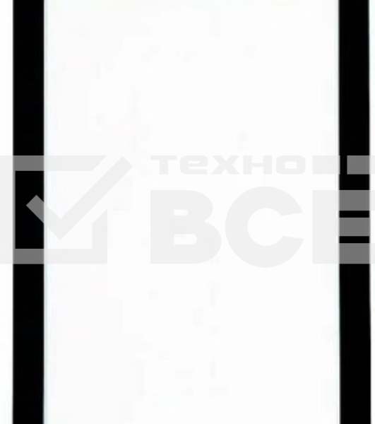 Сенсорное стекло (тачскрин) XN1176V6, черное