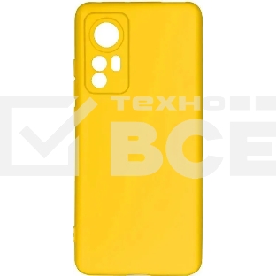 Чехол (клип-кейс) DF xiCase-63 для Xiaomi 12/12X желтый
