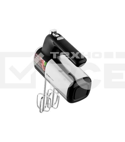 Миксер BRAYER, 800 Вт, 5 скор.реж, турбо,насад. венчики, насад для взбивания
