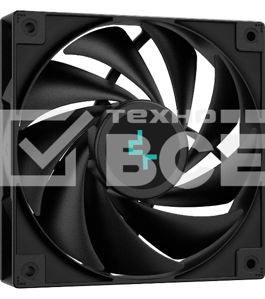 Кулер для процессора DEEPCOOL AG500 DIGITAL BK черный, 120 мм, алюминий/медь, 1950 об/мин, 29.4 дБ, 4 pin, 240 Вт, 158 мм