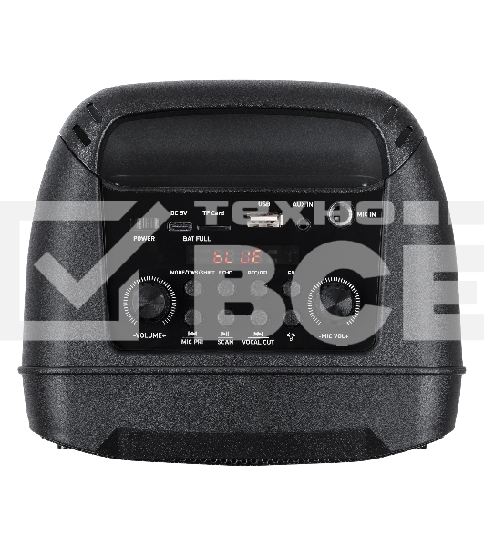 Портативные колонки BBK BTA3010 1.0 черный 10Вт