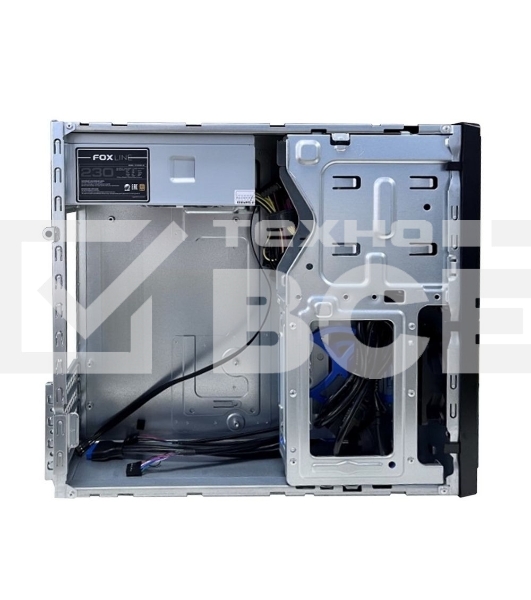 Компьютерный корпус FoxLine FL-207-TFX230B-85-INF (FL-207-TFX230B-85-INF) |FL-207-TFX230B-85-INF| mATX case, black, w/PSU TFX 230W 85+ Bronze, w/2xUSB2.0+2xUSB3.0, w/pwr cord, w/ 8cm FAN, w/2xHD-Audio to 2in1, Combo Audio, w/INFERIT logo