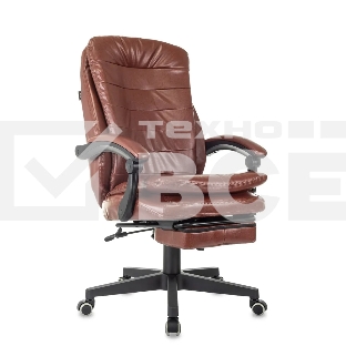 Кресло руководителя Бюрократ T-9950MSG-F/BROWN-PU